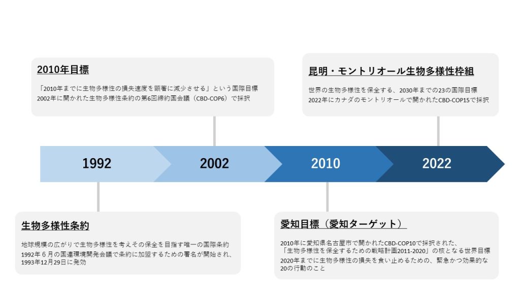 生物多様性に関する国際的な取り組み